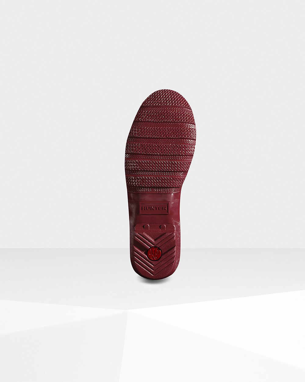 Hunter Short Rain Boots Grey Red - Hunter Original Porn Women - London 35WQPAJBD